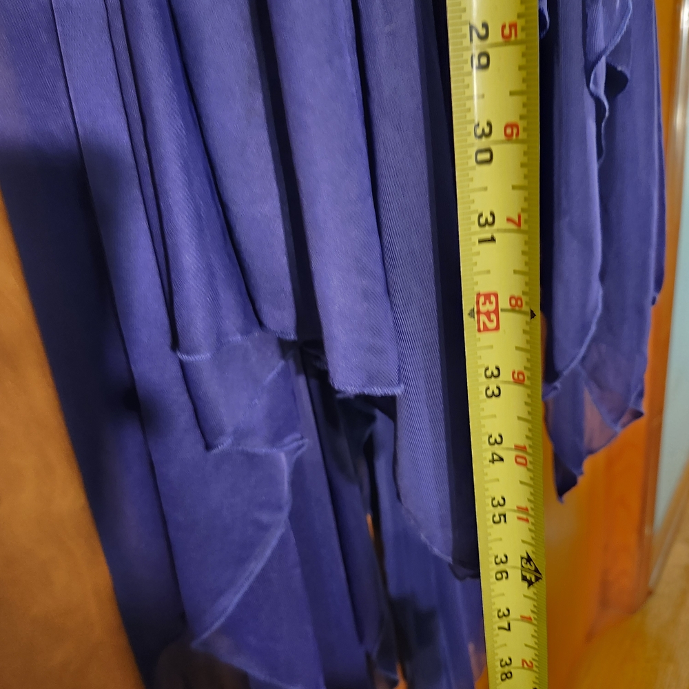 Camille La Vie High-Low Dress in Deep Blue - Picture 10 of 12